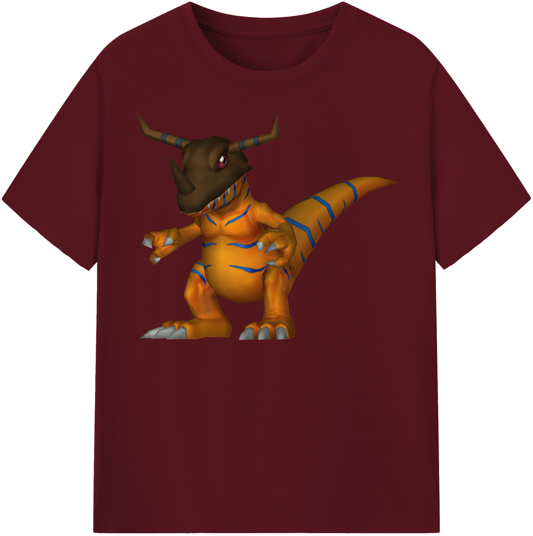 （画像用） Digimon デジタルモンスター/デジモン 綿100％半袖Tシャツ（フロントプリント）